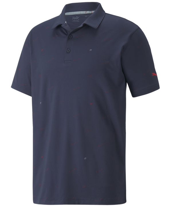 Puma Mens Cloudspun Love Golf Polo Shirt - Limited Edition