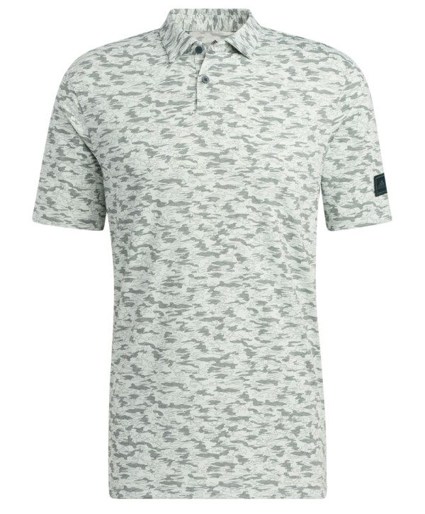 adidas Mens Go-To Camo Print Polo Shirt
