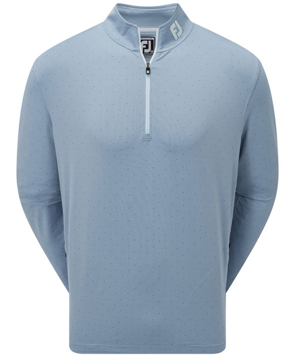 FootJoy Mens Pin Dot Chill-Out Pull Over