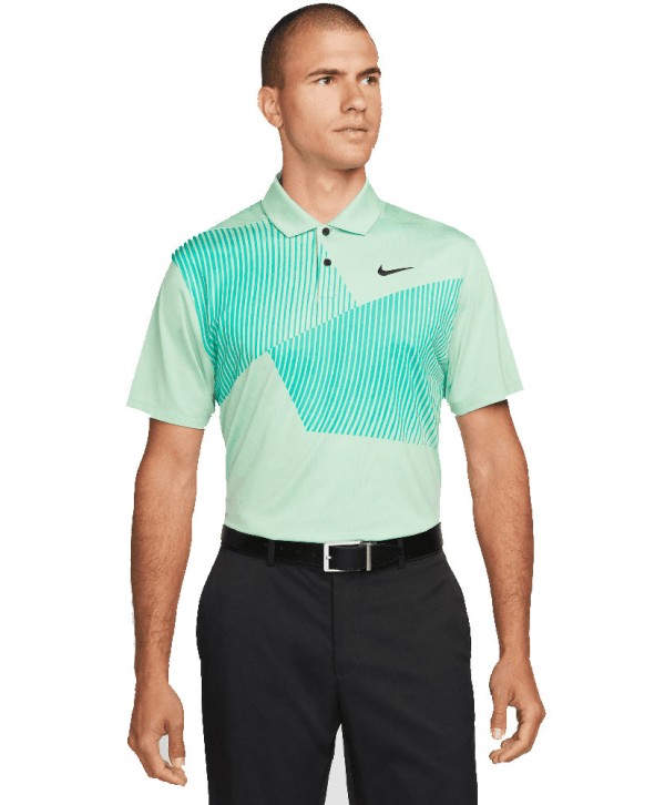 Nike Mens Dri-Fit Vapor Print Golf Polo Shirt