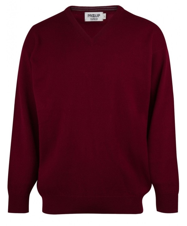 ProQuip Merino Wool V-NECK Lined Sweater