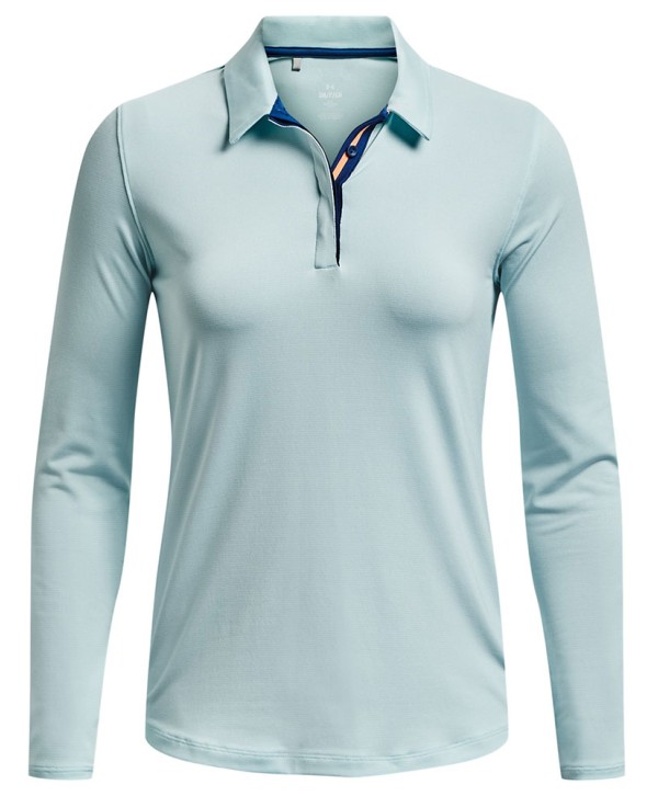 Dámske golfové tričko Under Armour Zinger Micro Stripe Long Sleeve