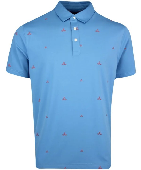 Pánske golfové tričko Nike Dri-Fit Player Lobster Print