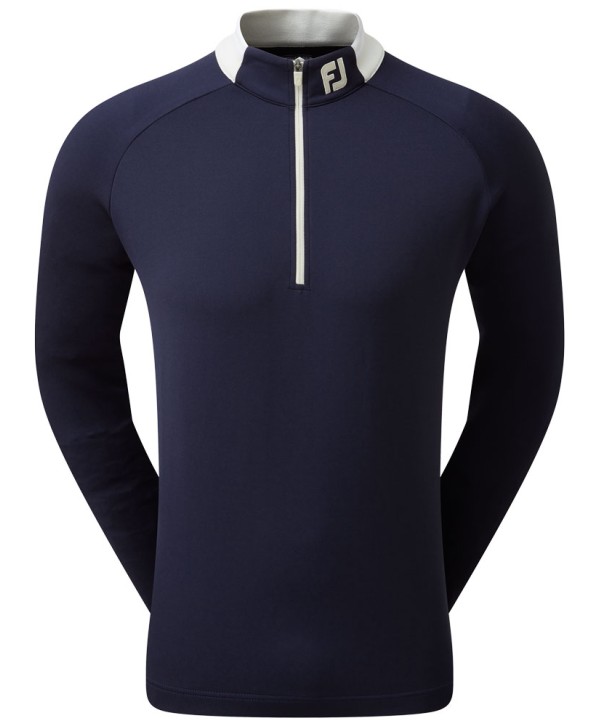 FootJoy Mens Quilted Jacquard Chill-Out XP Pullover